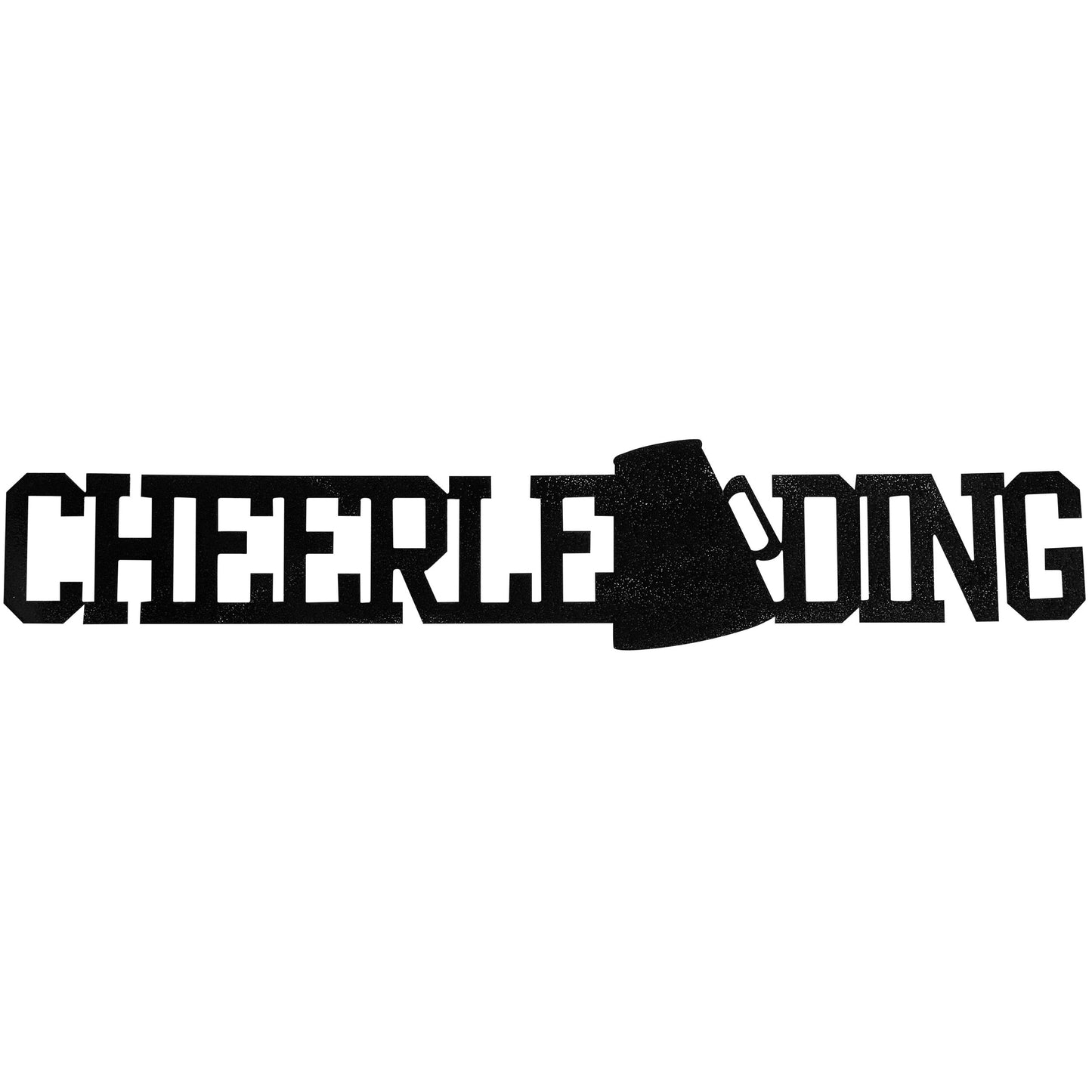Metal Sports Words Signs Football, Wrestling, Baseball, Basketball, Cheerleading Cross Country and More