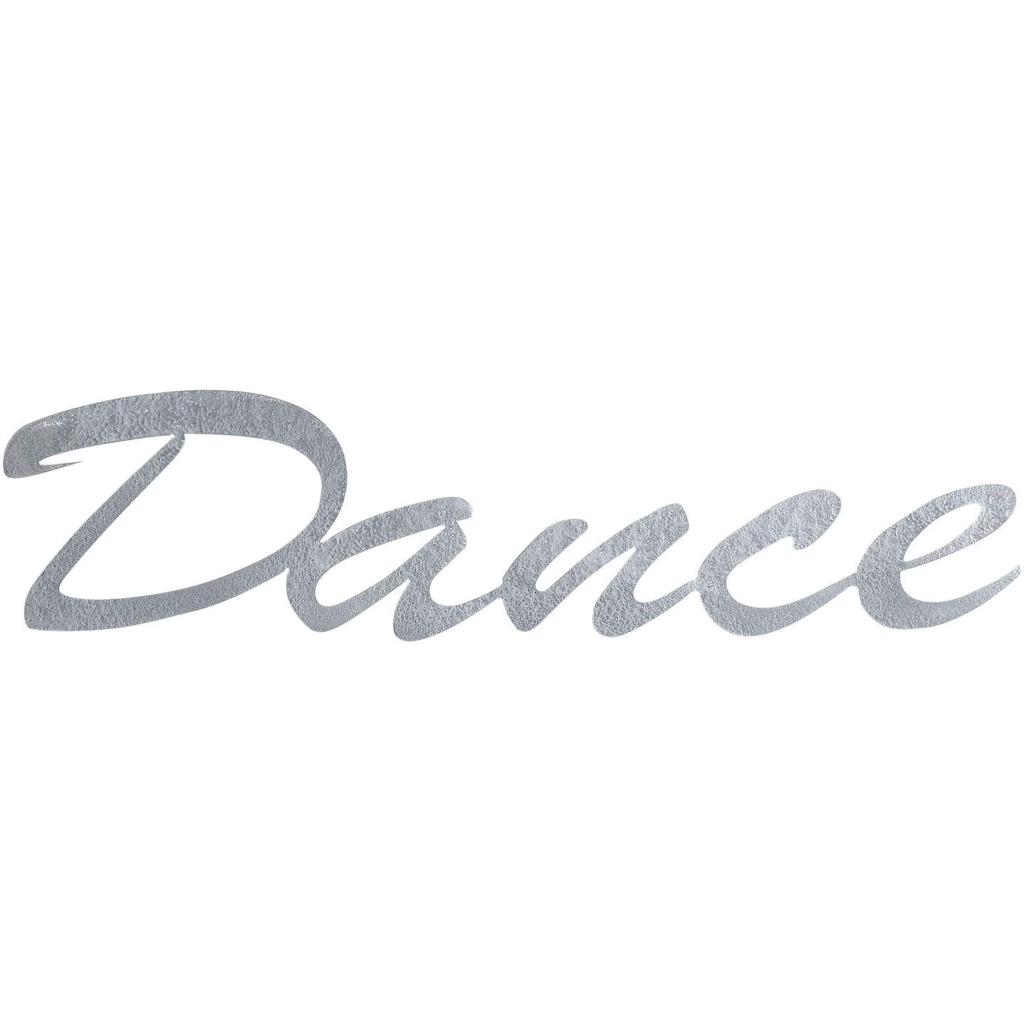 Dance Word Metal Decor