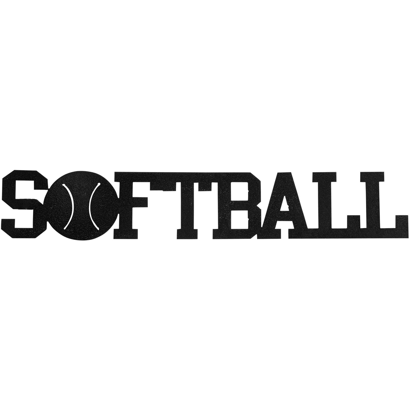Metal Sports Words Signs Football, Wrestling, Baseball, Basketball, Cheerleading Cross Country and More