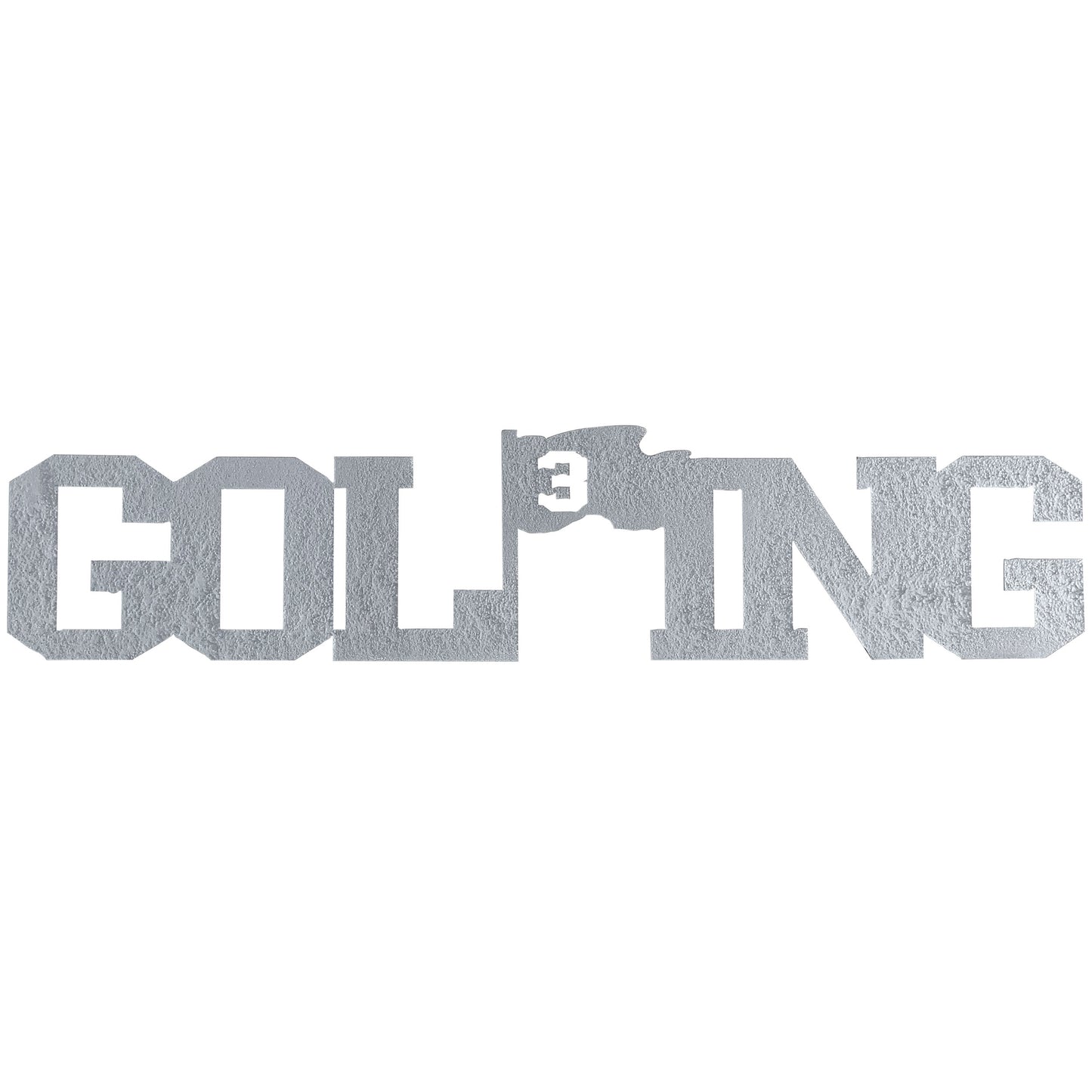 Metal Sports Words Signs Football, Wrestling, Baseball, Basketball, Cheerleading Cross Country and More