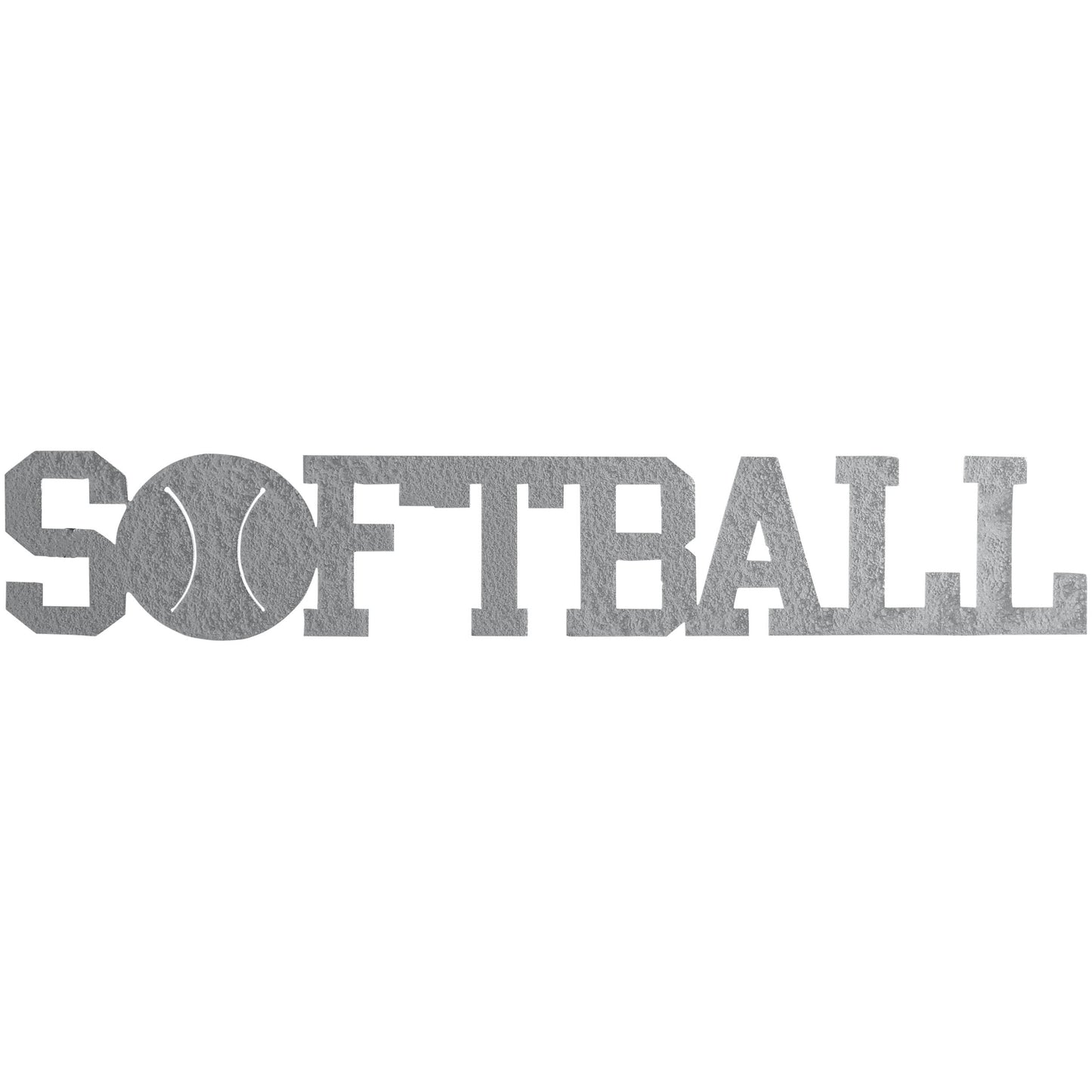 Metal Sports Words Signs Football, Wrestling, Baseball, Basketball, Cheerleading Cross Country and More