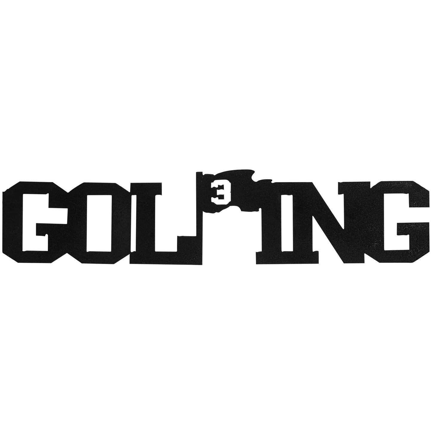 Metal Sports Words Signs Football, Wrestling, Baseball, Basketball, Cheerleading Cross Country and More