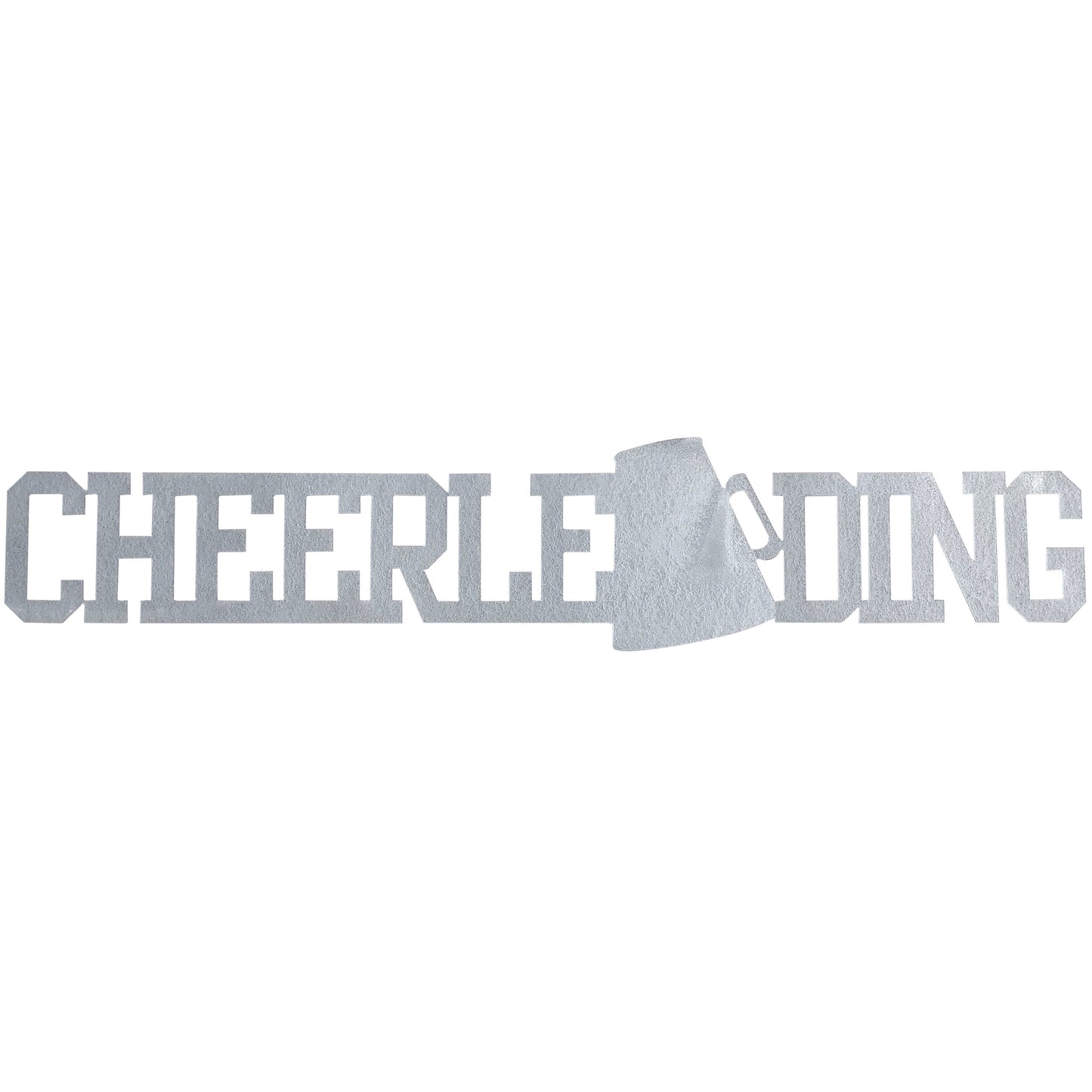 Metal Sports Words Signs Football, Wrestling, Baseball, Basketball, Cheerleading Cross Country and More