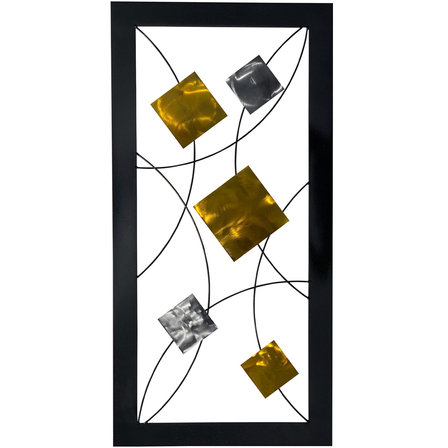 William Metal Wall Decor with Interchangeable Color Discs