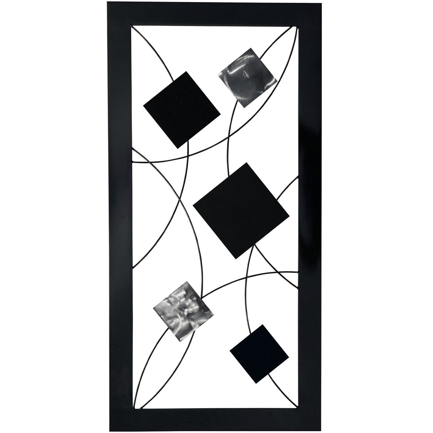 William Metal Wall Decor with Interchangeable Color Discs