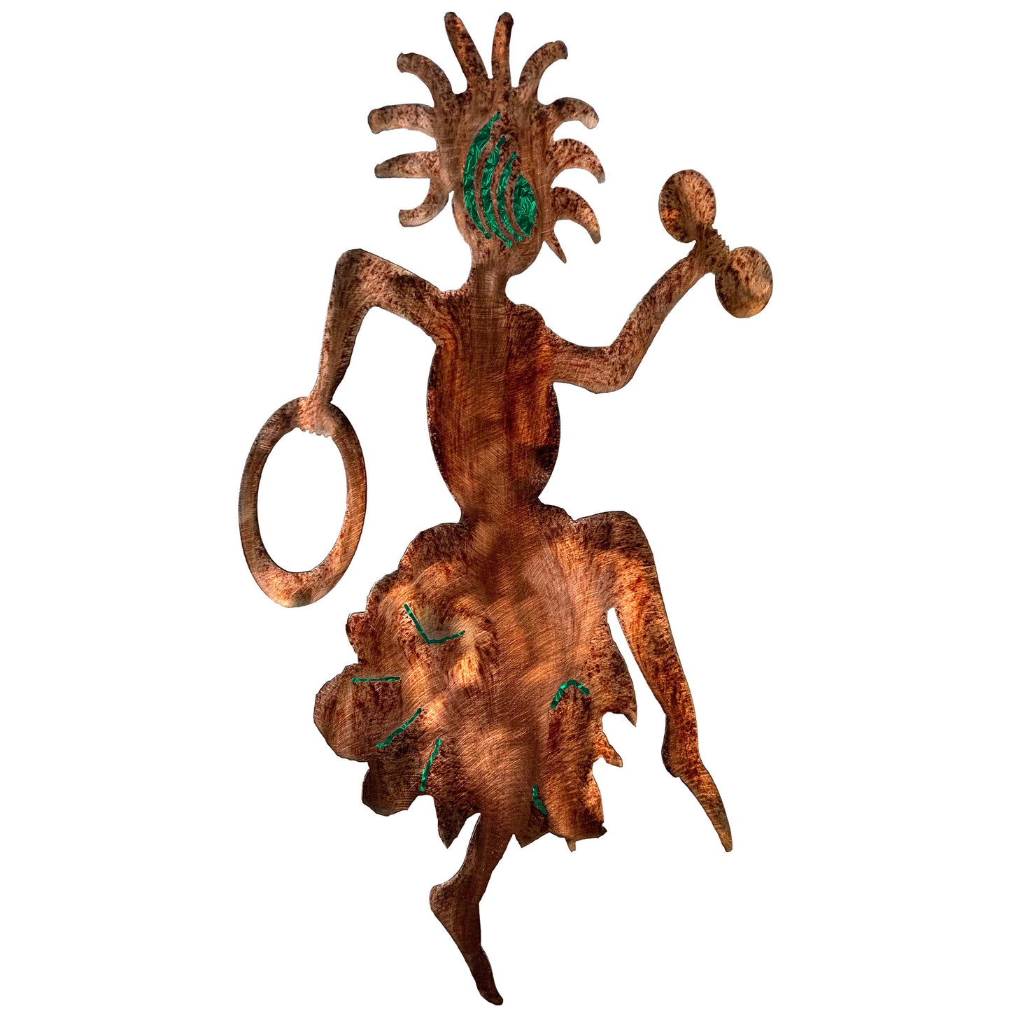 Desert Dancer 'Cindi' Metal Wall Art