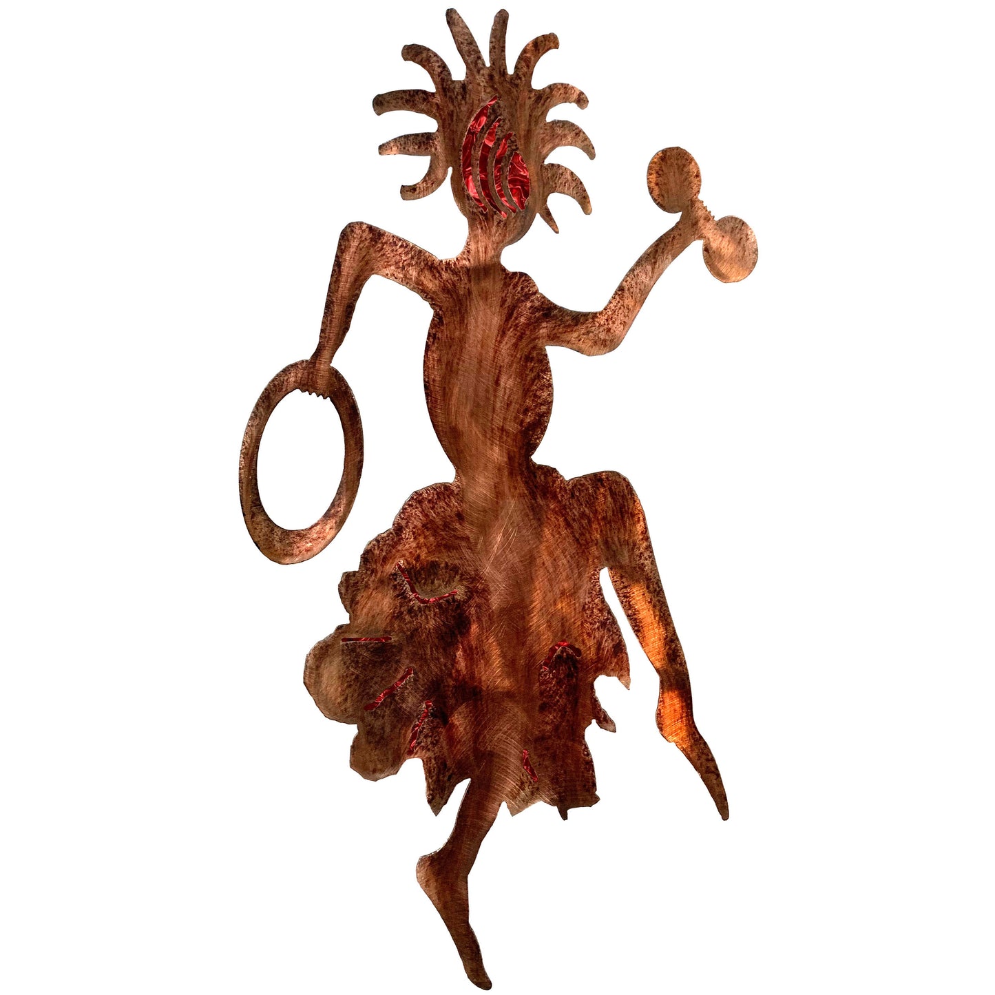 Desert Dancer 'Cindi' Metal Wall Art