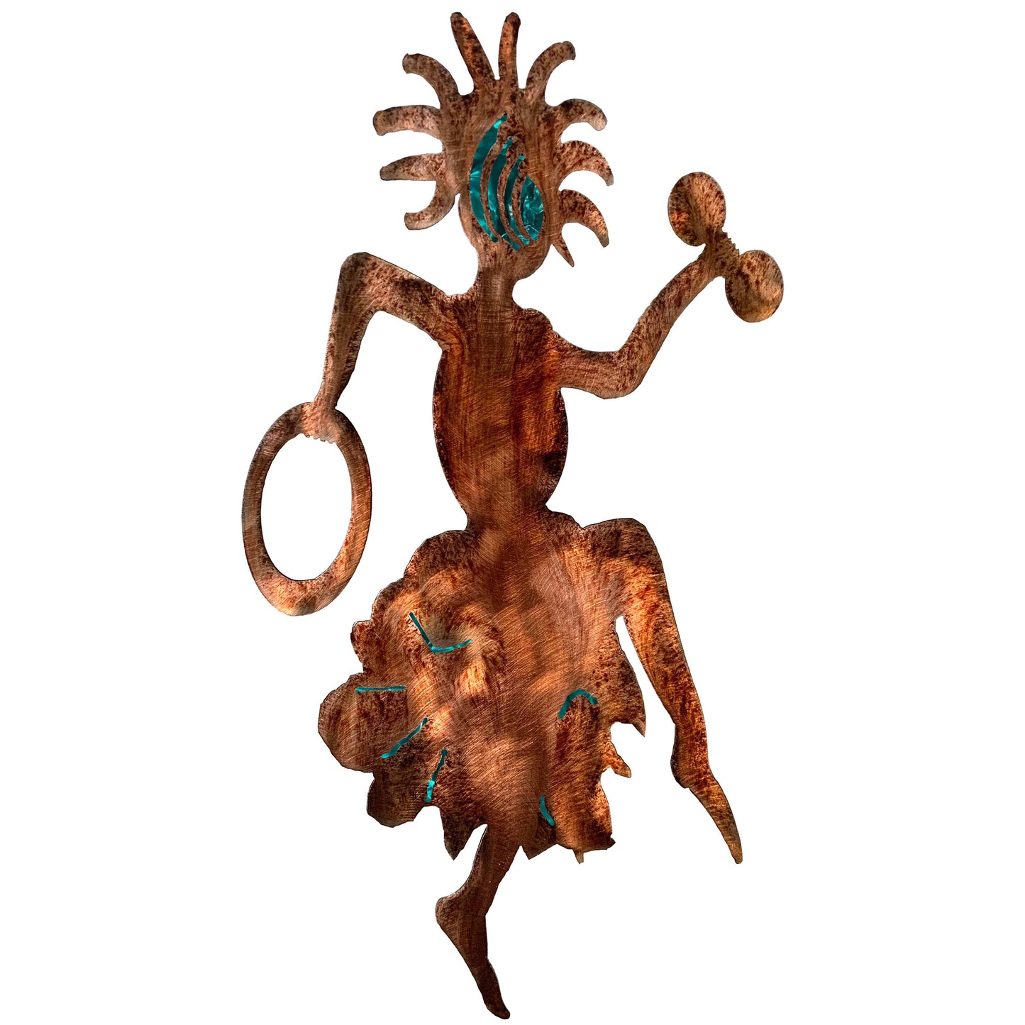 Desert Dancer 'Cindi' Metal Wall Art