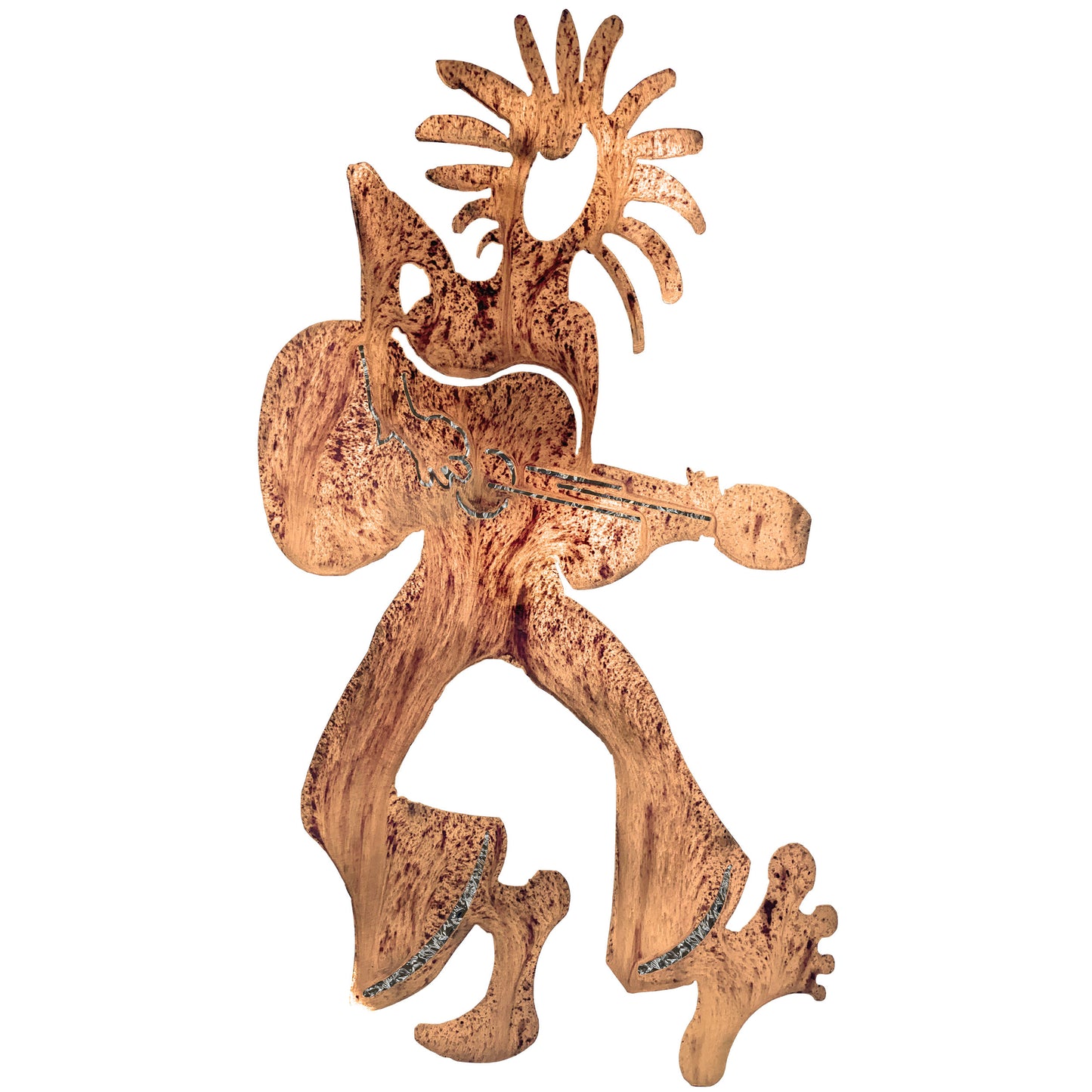 Desert Dancer 'Willie Metal Wall Art