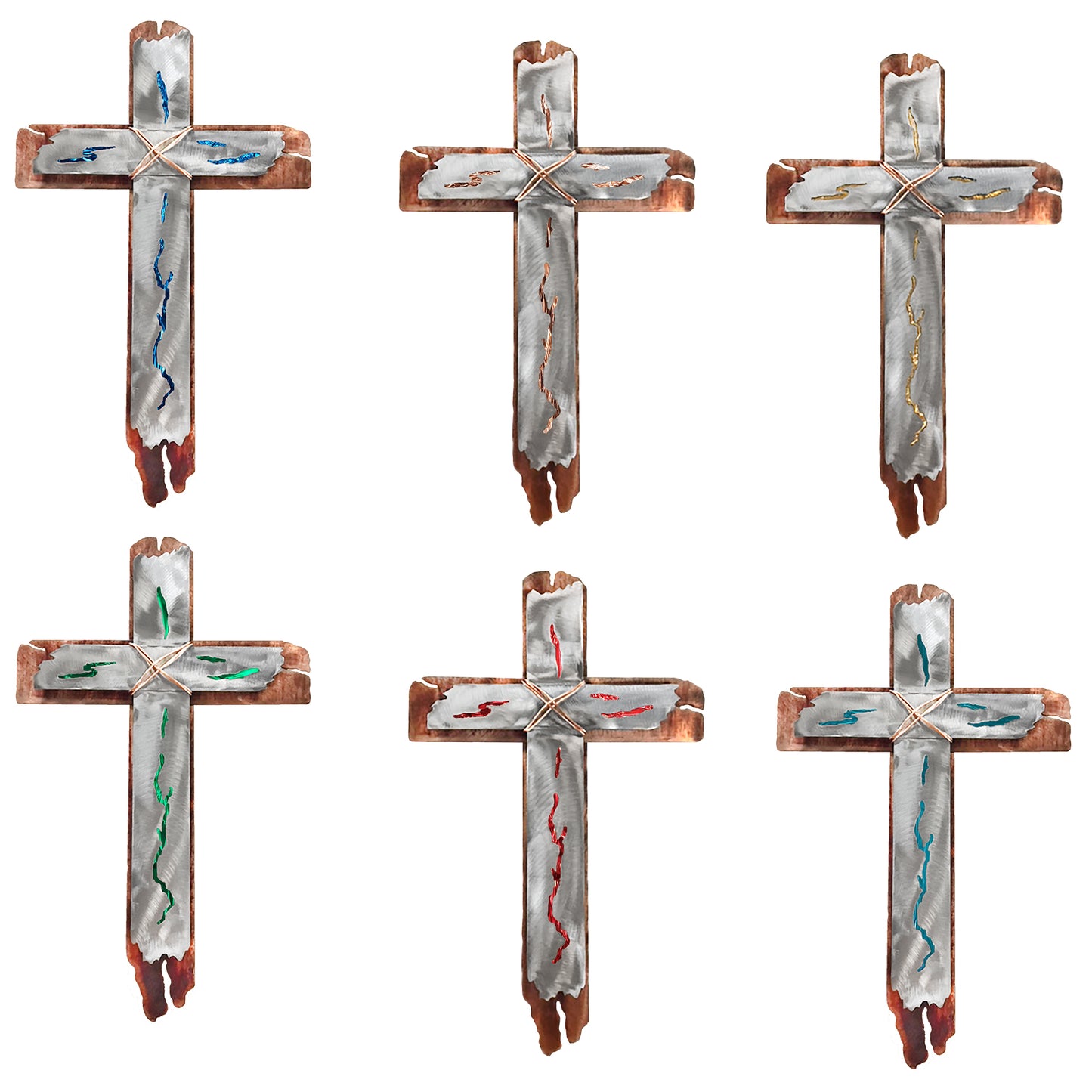 Rustic Elegance Cross Wall Art