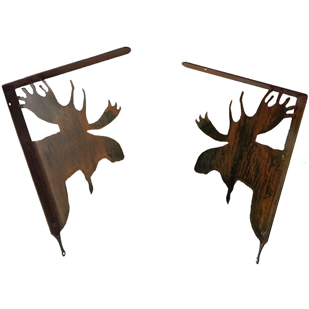 Wildlife, Rustic, Southwest and Musical Themed Shelf Brackets (Set of 2)