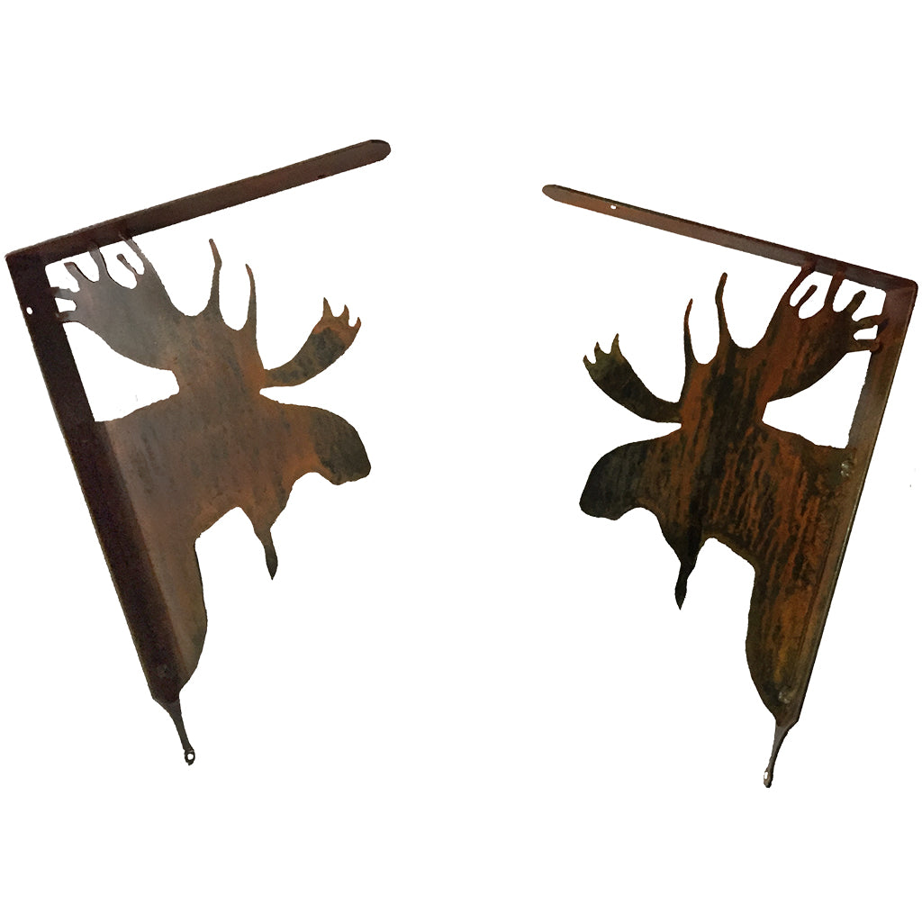 Wildlife, Rustic, Southwest and Musical Themed Shelf Brackets (Set of 2)