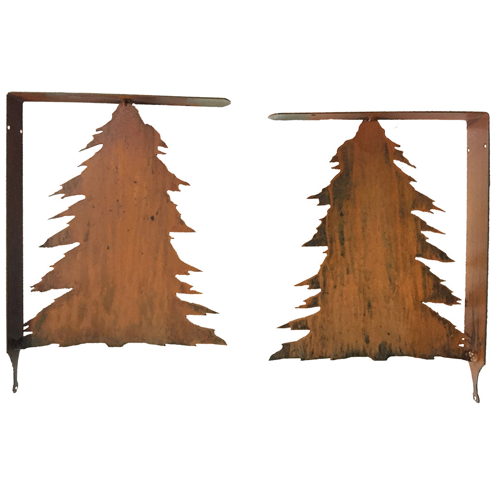 Wildlife, Rustic, Southwest and Musical Themed Shelf Brackets (Set of 2)