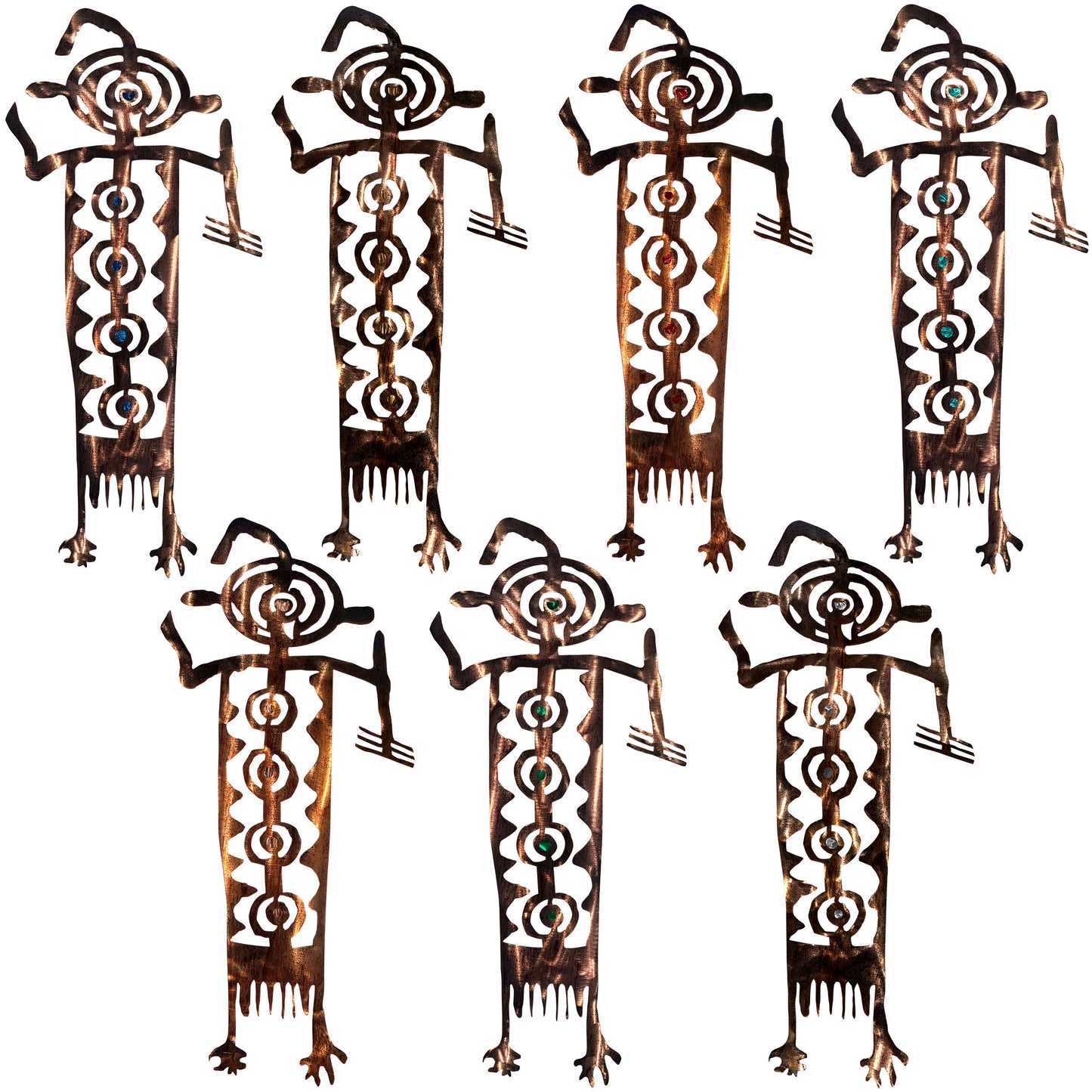 Petroglyph Metal Wall Decor: Larry, Bob & Ted