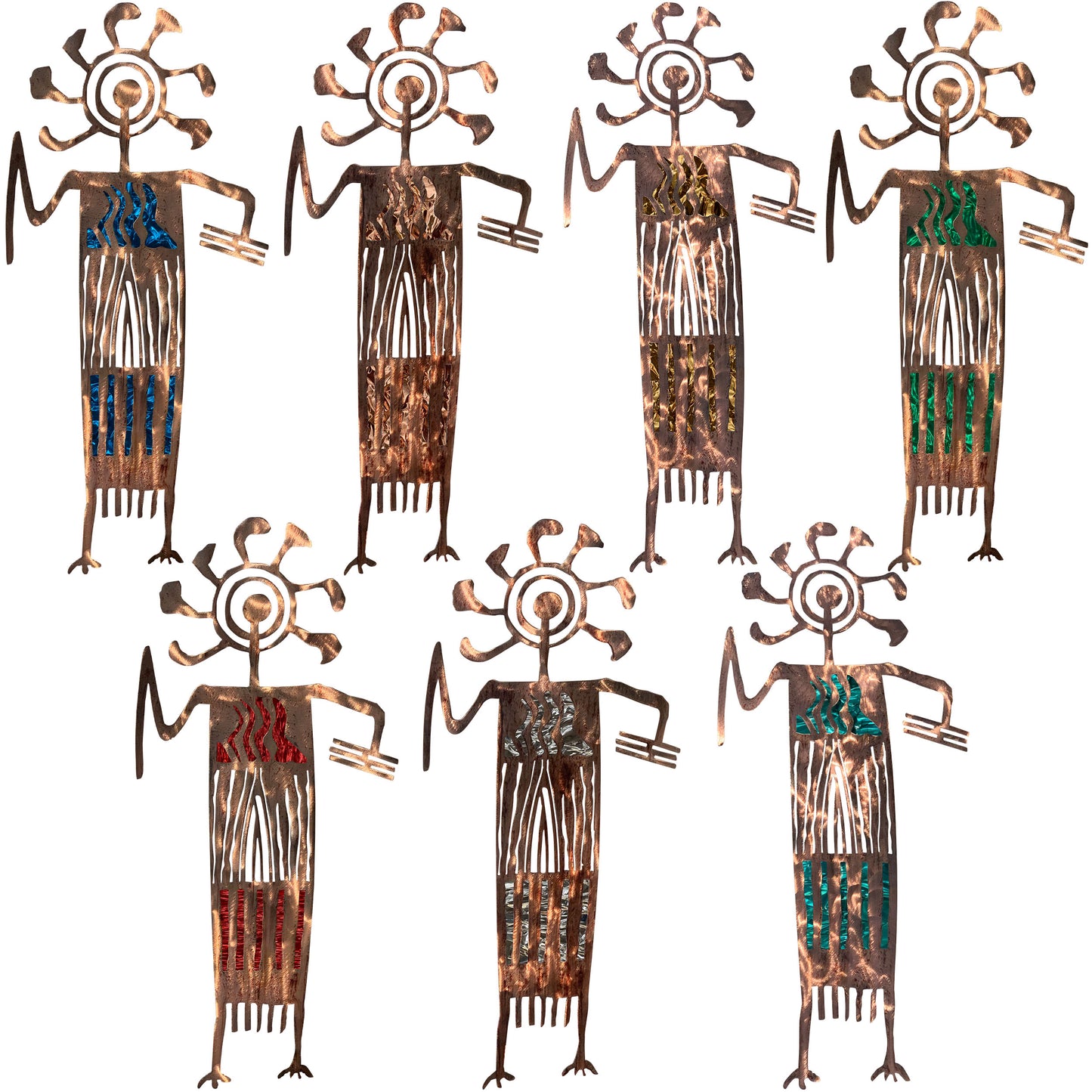 Petroglyph Metal Wall Decor: Larry, Bob & Ted