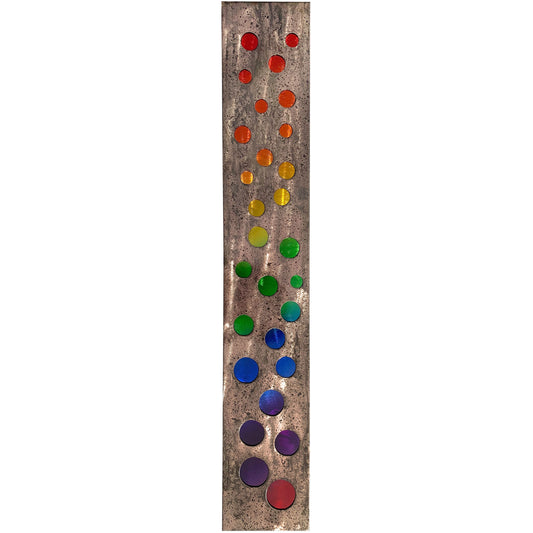 Bubbles Rainbow and Copper Wall Decor