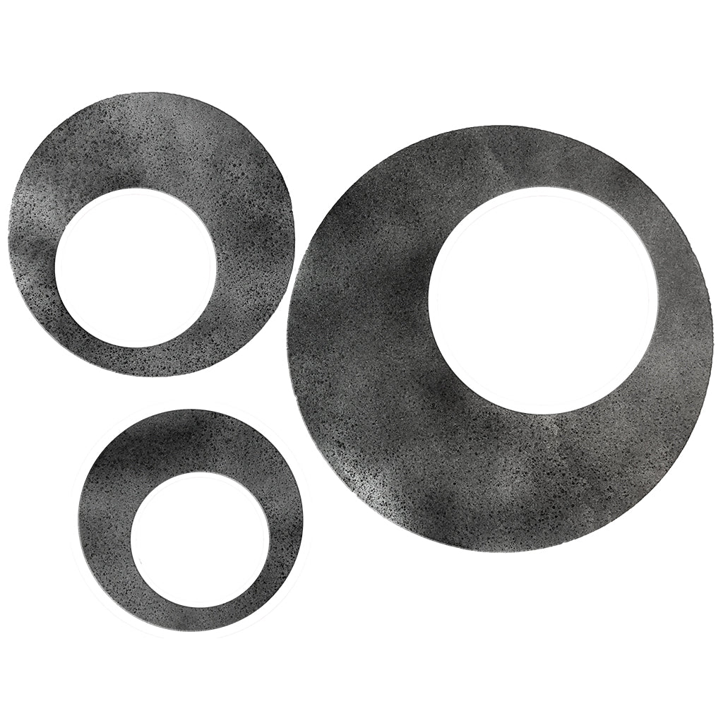 Contemporary Circles Metal Wall Decor - 3 Piece set