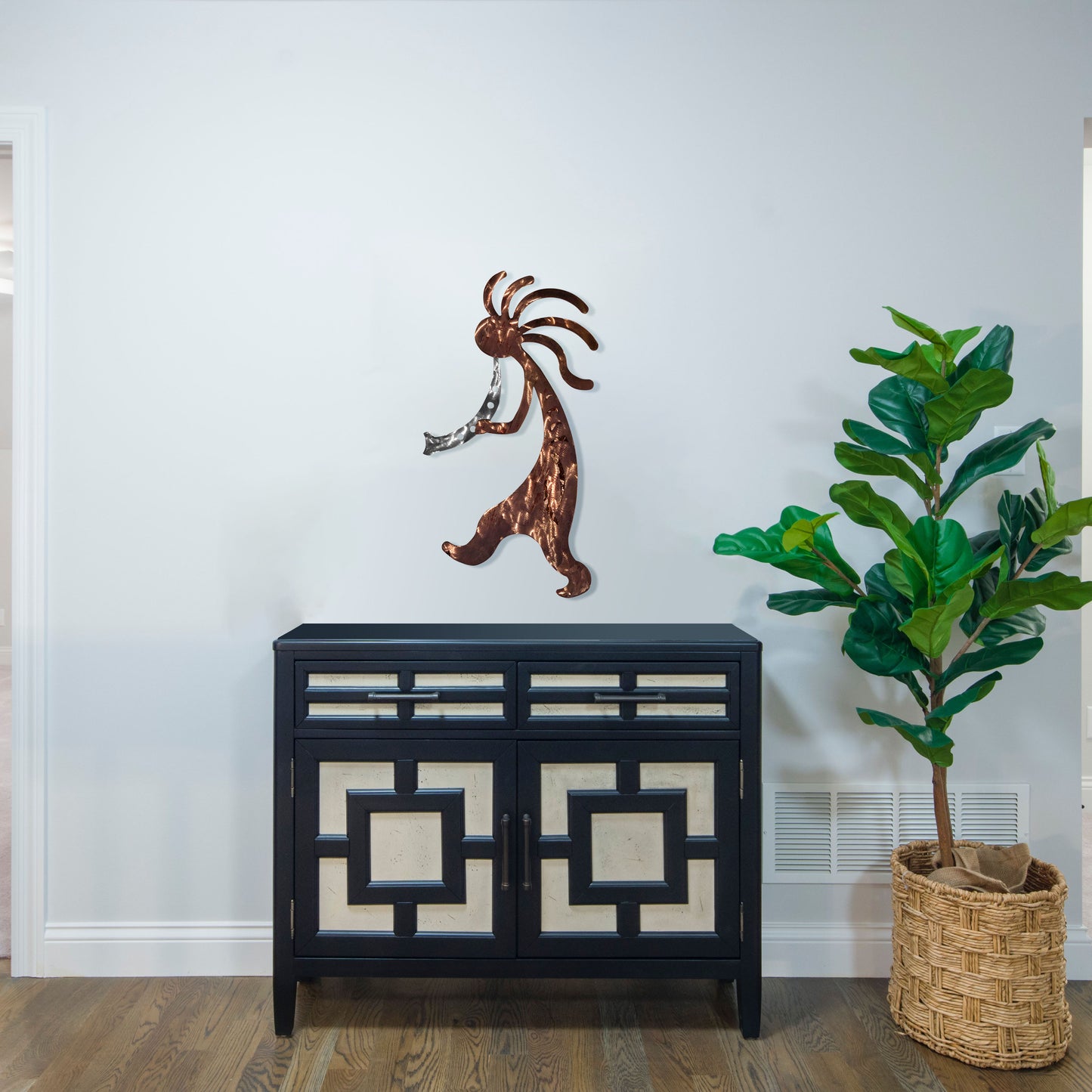 Koko Jo Traditional Handcrafted Metal Wall Art