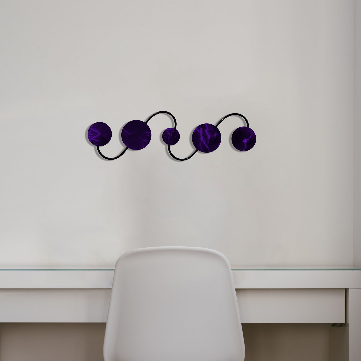 Sidewave Interchangeable Metal Wall Decor