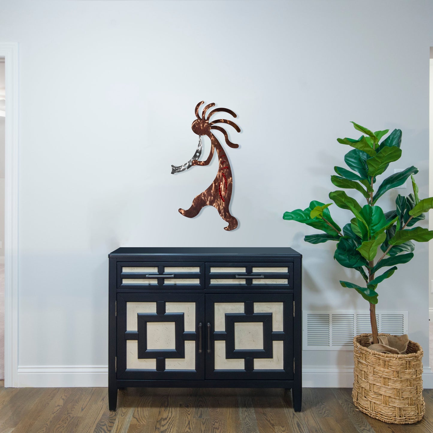 Koko Jo Traditional Handcrafted Metal Wall Art