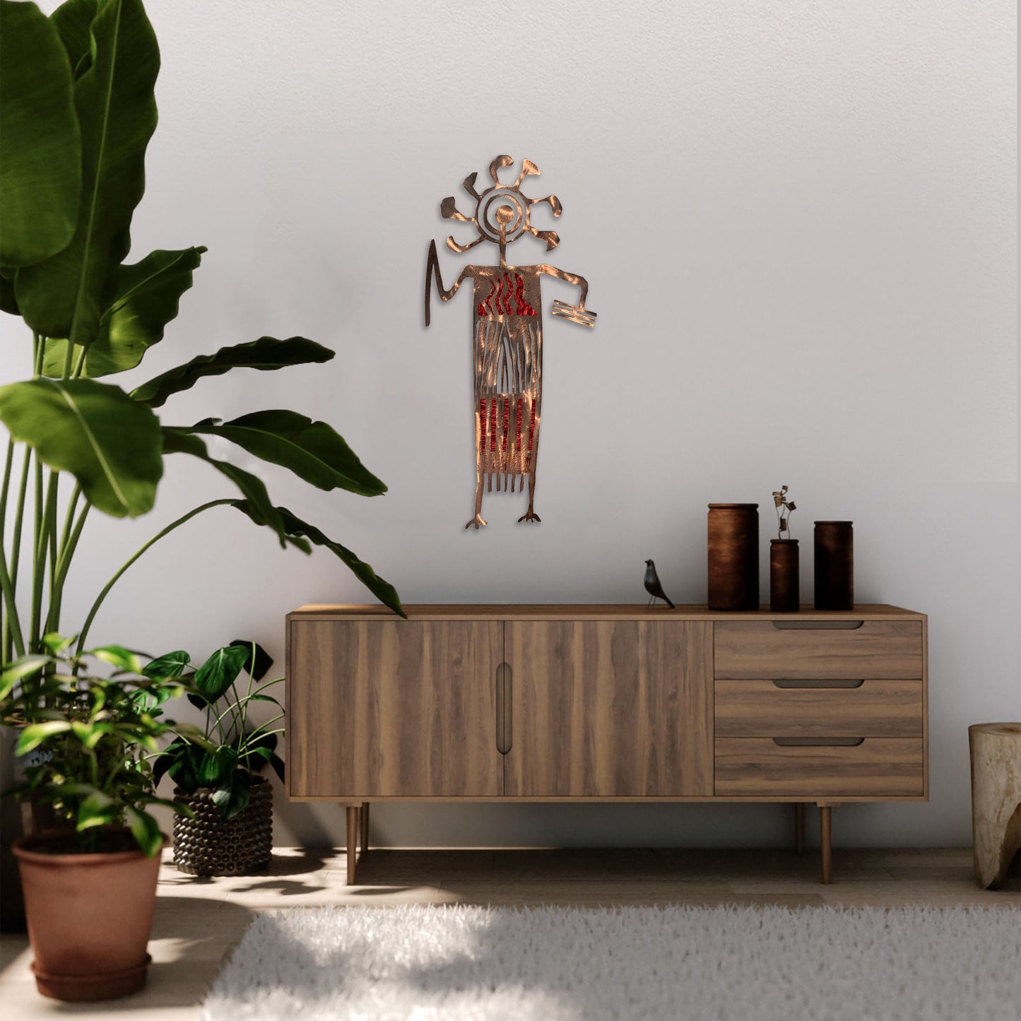 Petroglyph Metal Wall Decor: Larry, Bob & Ted