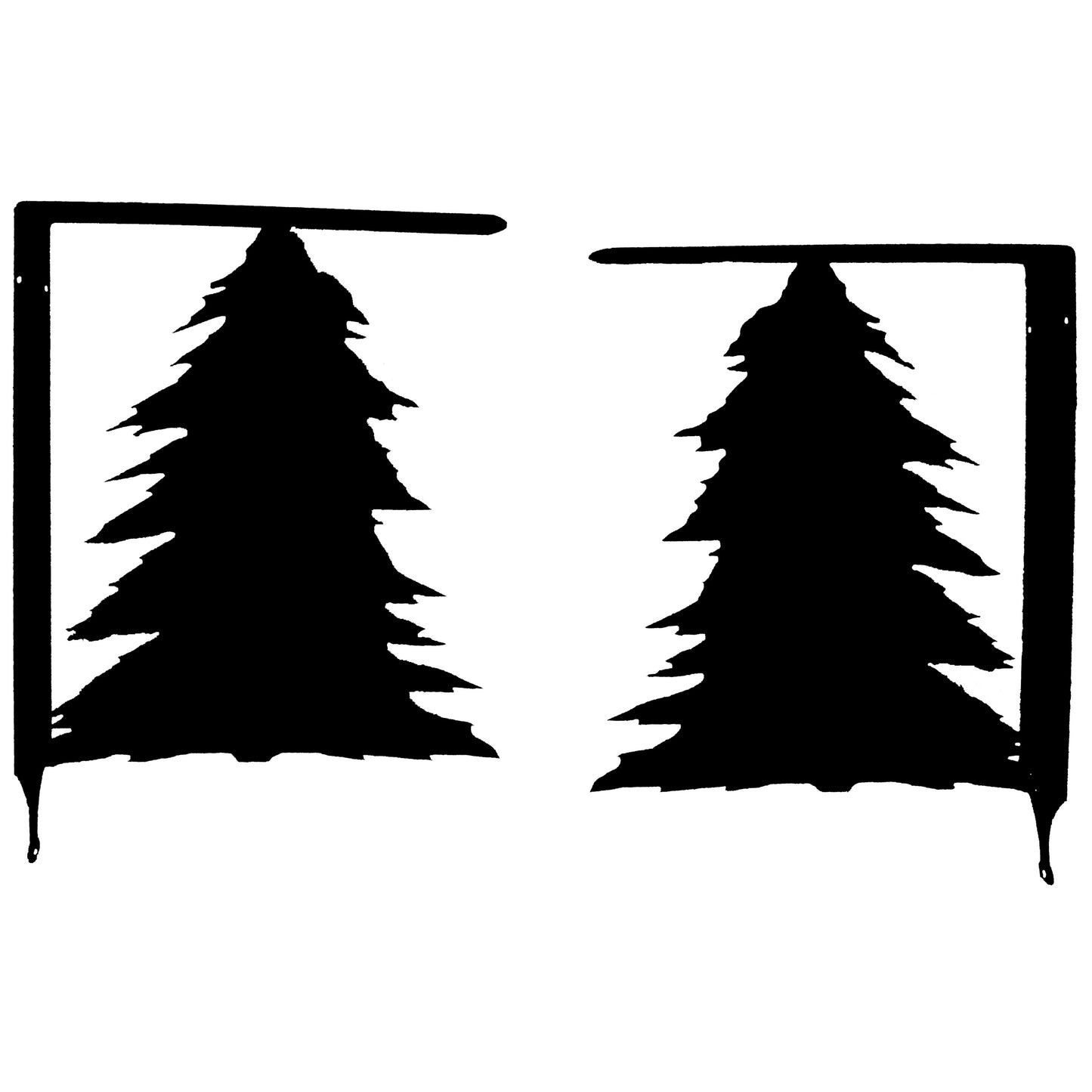 Wildlife, Rustic, Southwest and Musical Themed Shelf Brackets (Set of 2)