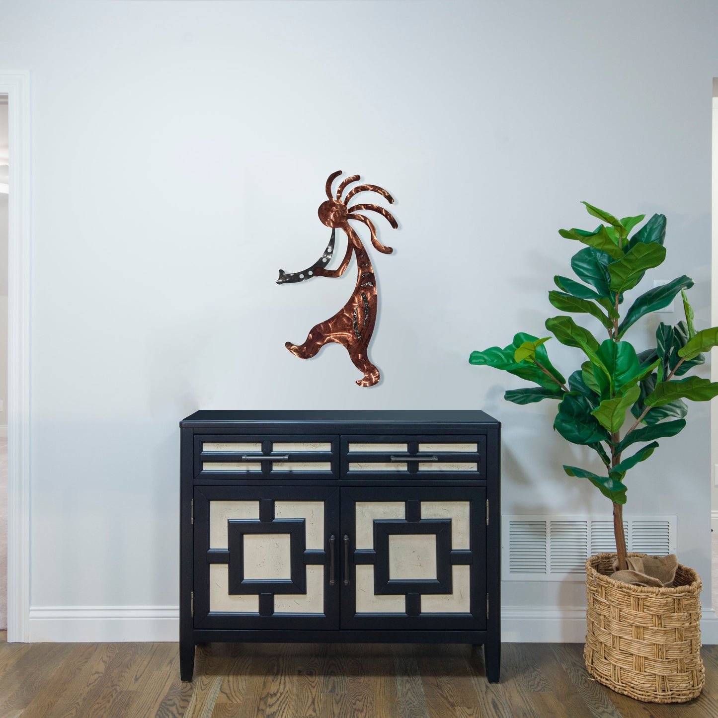 Koko Jo Traditional Handcrafted Metal Wall Art