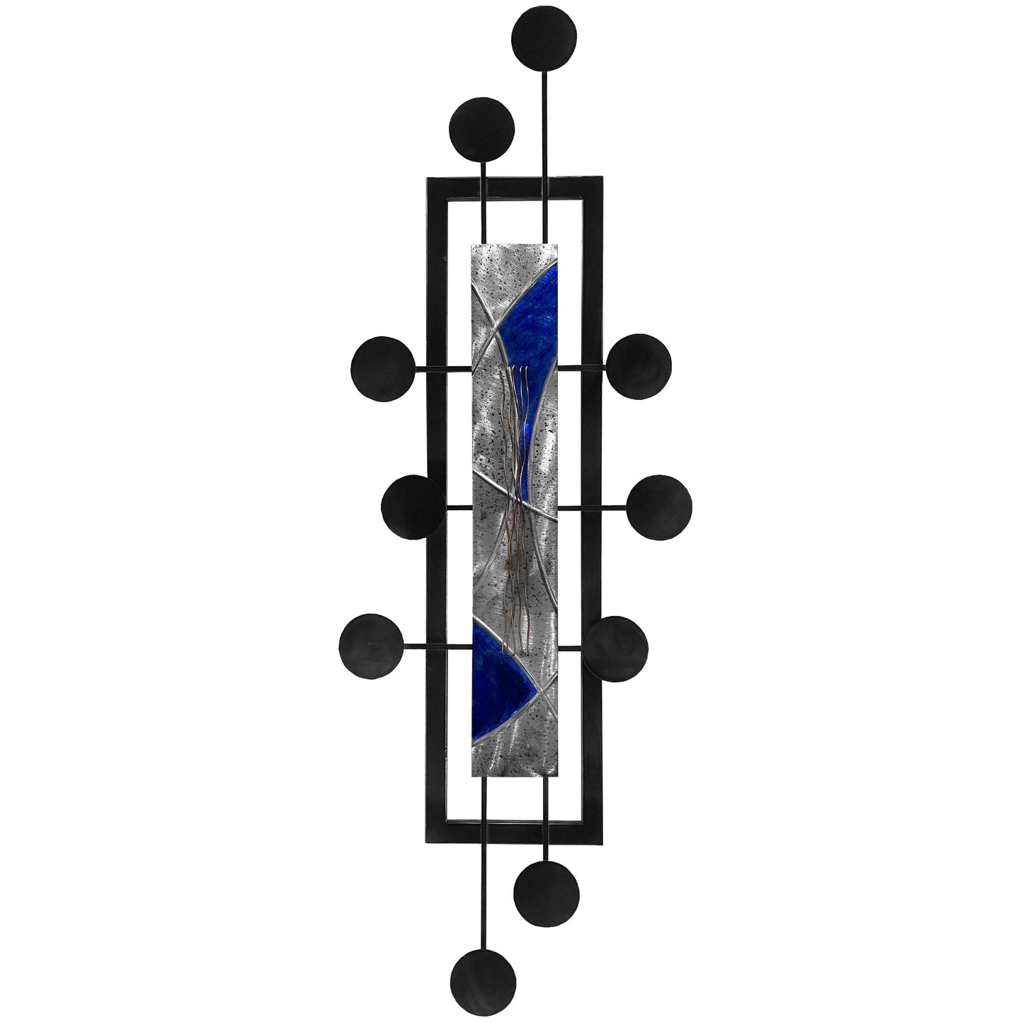 Space Hub Geometric Metal Wall Decor