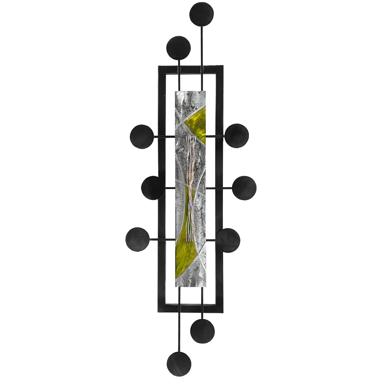 Space Hub Geometric Metal Wall Decor