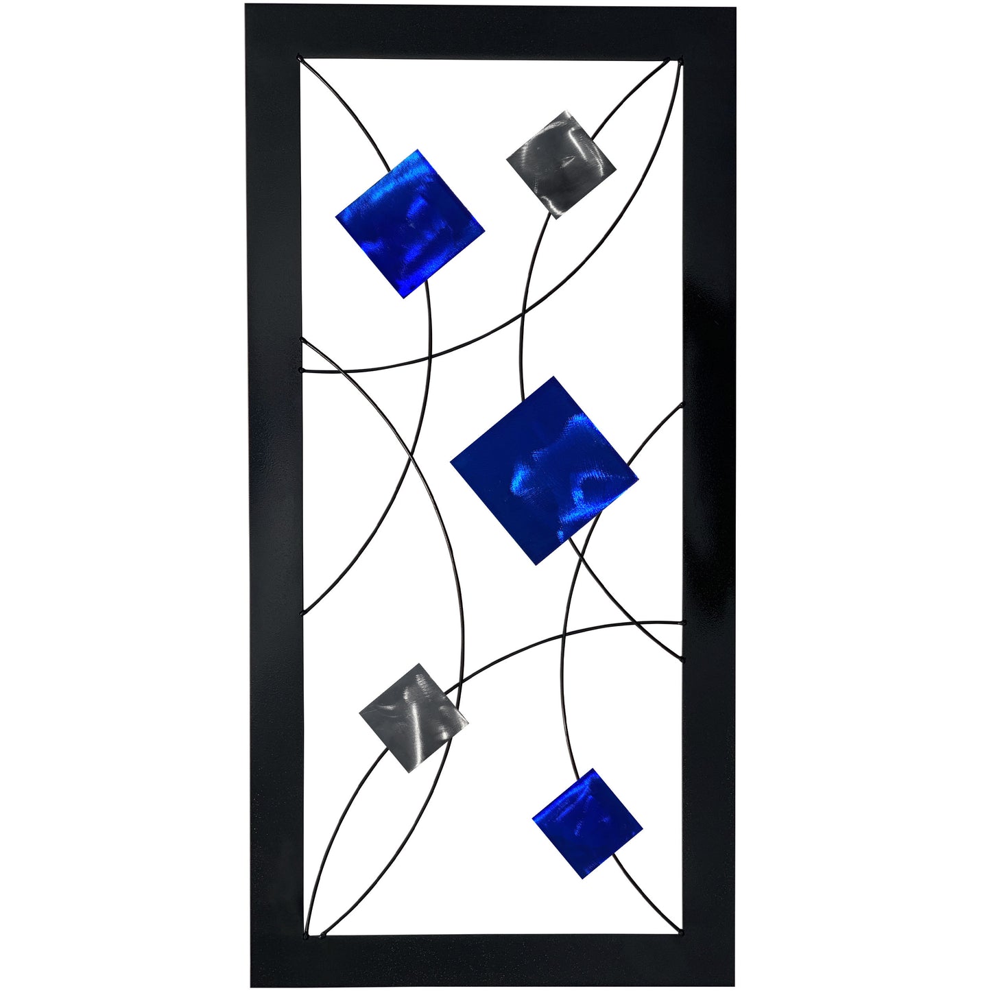 William Metal Wall Decor with Interchangeable Color Discs