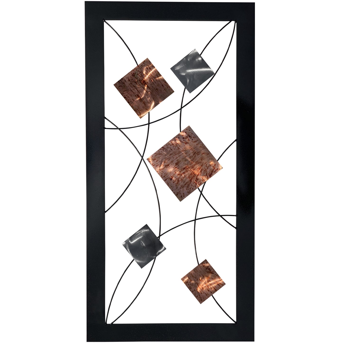 William Metal Wall Decor with Interchangeable Color Discs