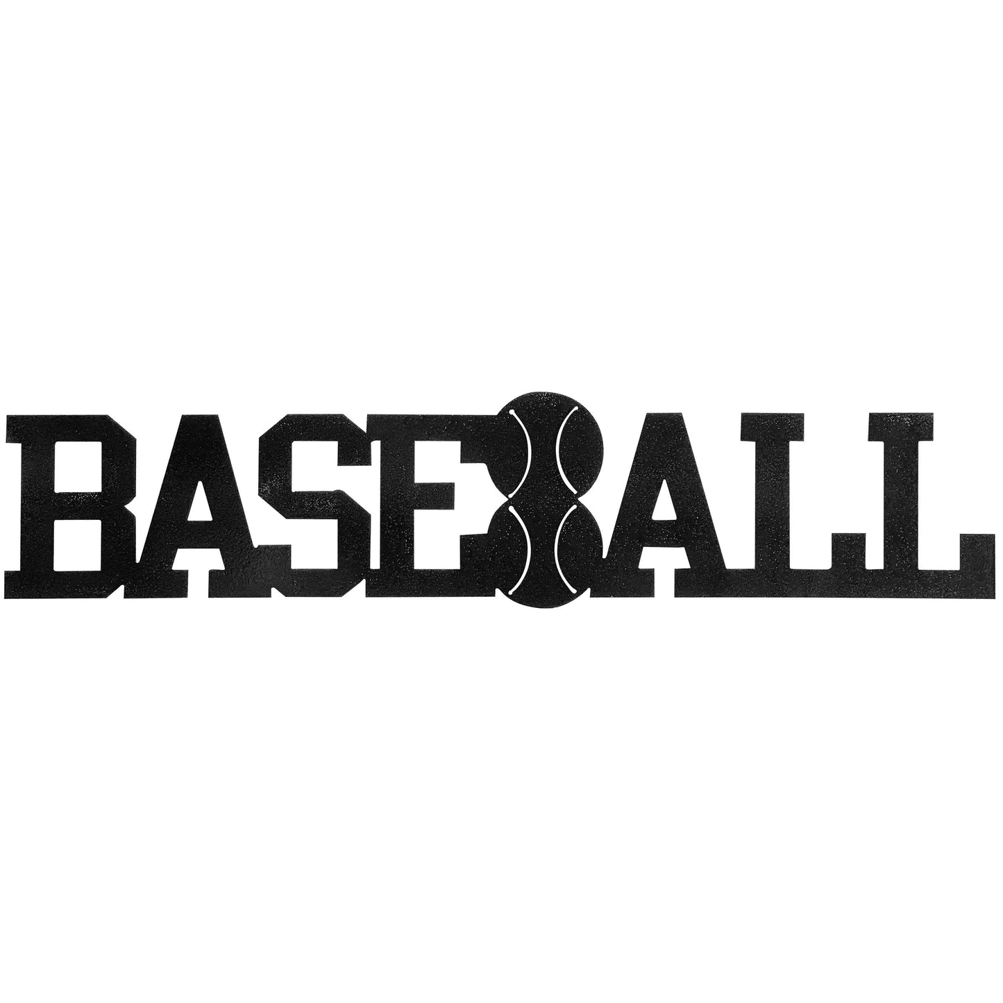 Metal Sports Words Signs Football, Wrestling, Baseball, Basketball, Cheerleading Cross Country and More
