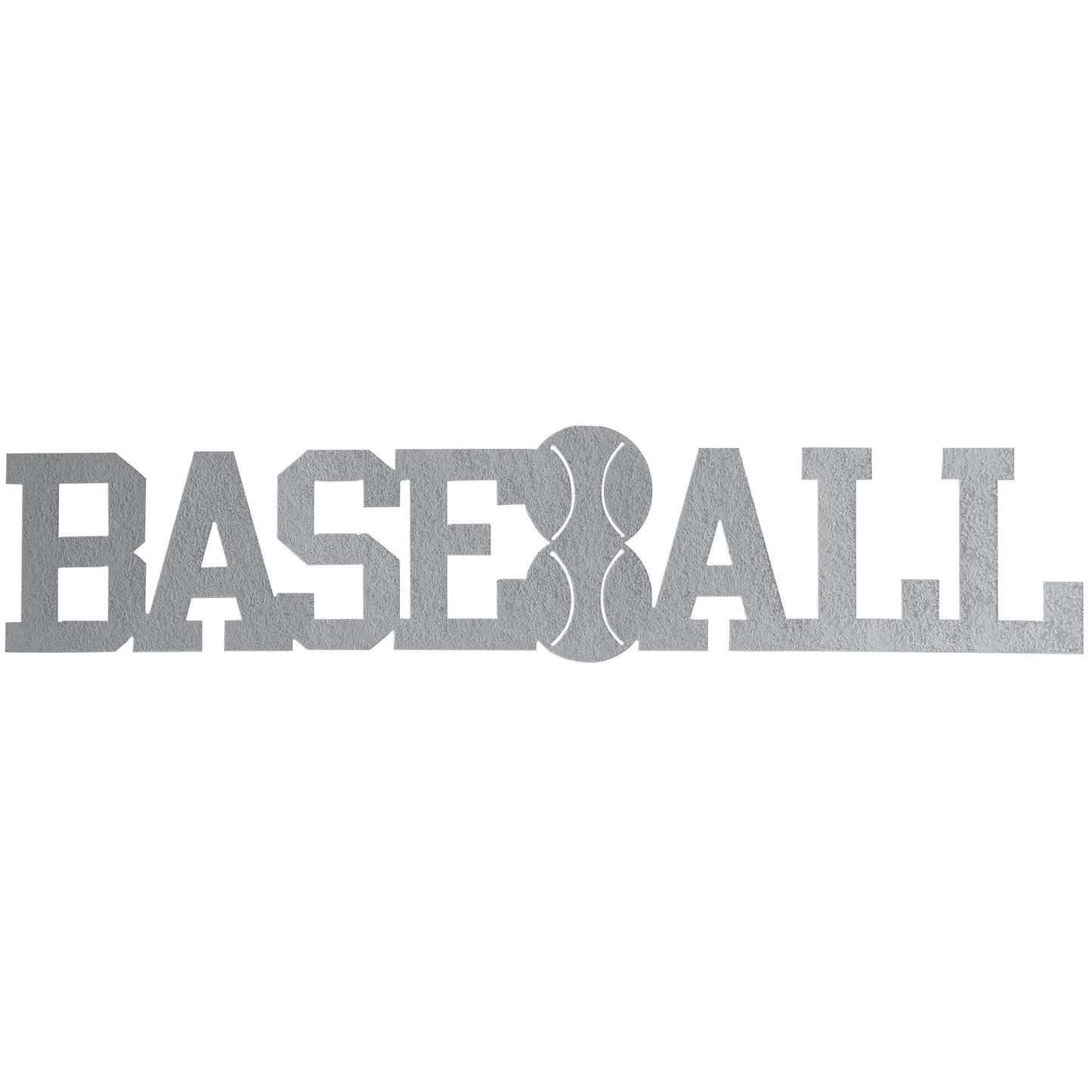 Metal Sports Words Signs Football, Wrestling, Baseball, Basketball, Cheerleading Cross Country and More