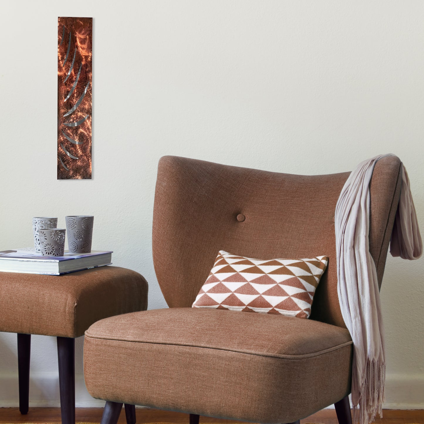 Reverse Lashes Metal Wall Decor