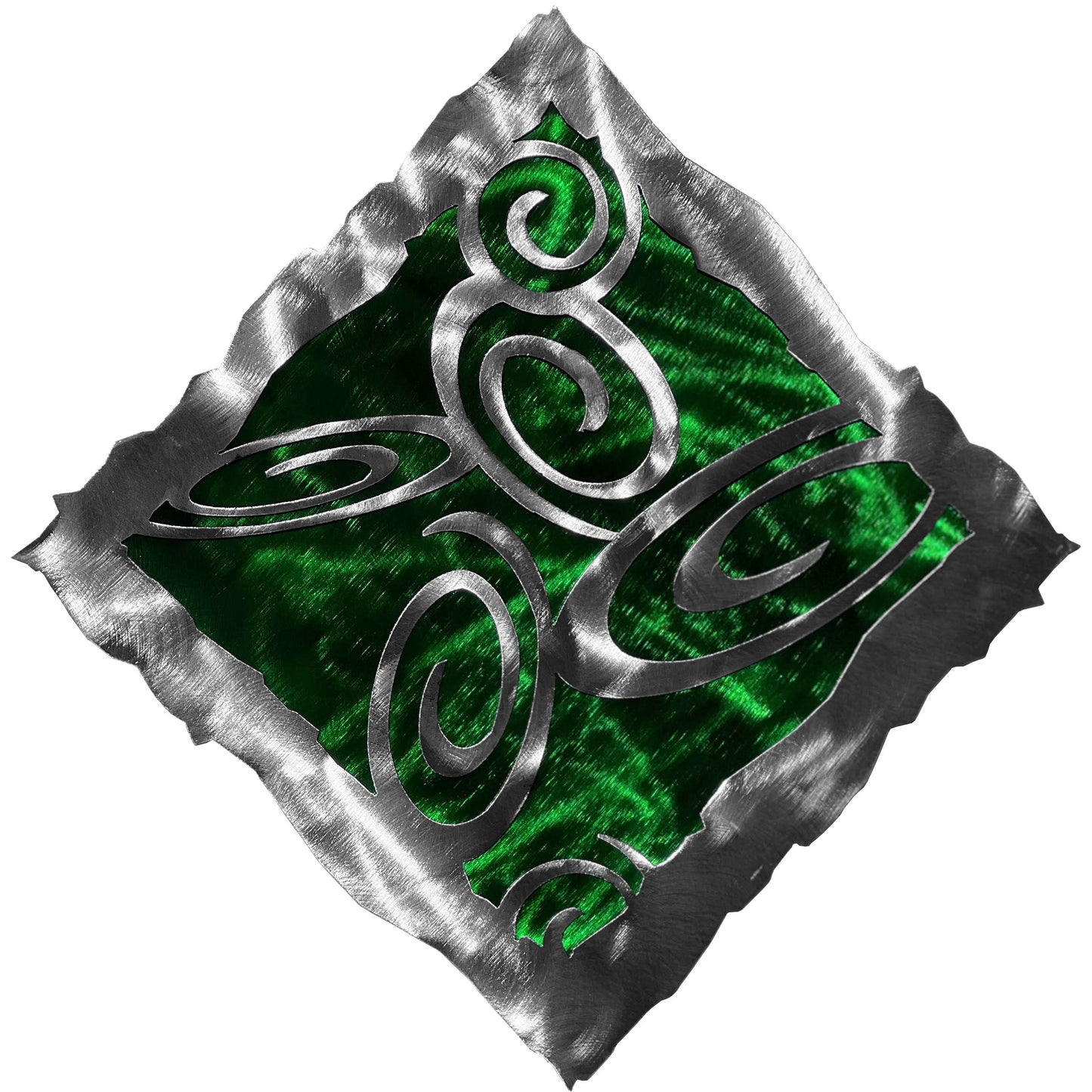 Anonymous 14.25" Dual-Layered Metal Wall Decor