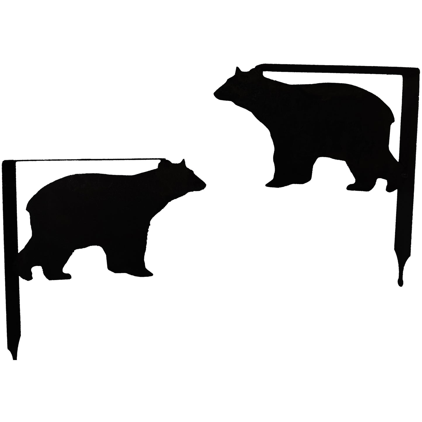 Wildlife, Rustic, Southwest and Musical Themed Shelf Brackets (Set of 2)