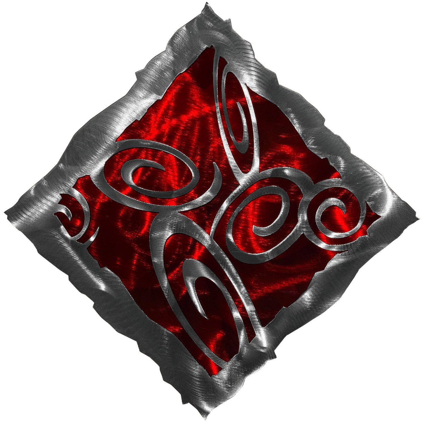 Anonymous 14.25" Dual-Layered Metal Wall Decor