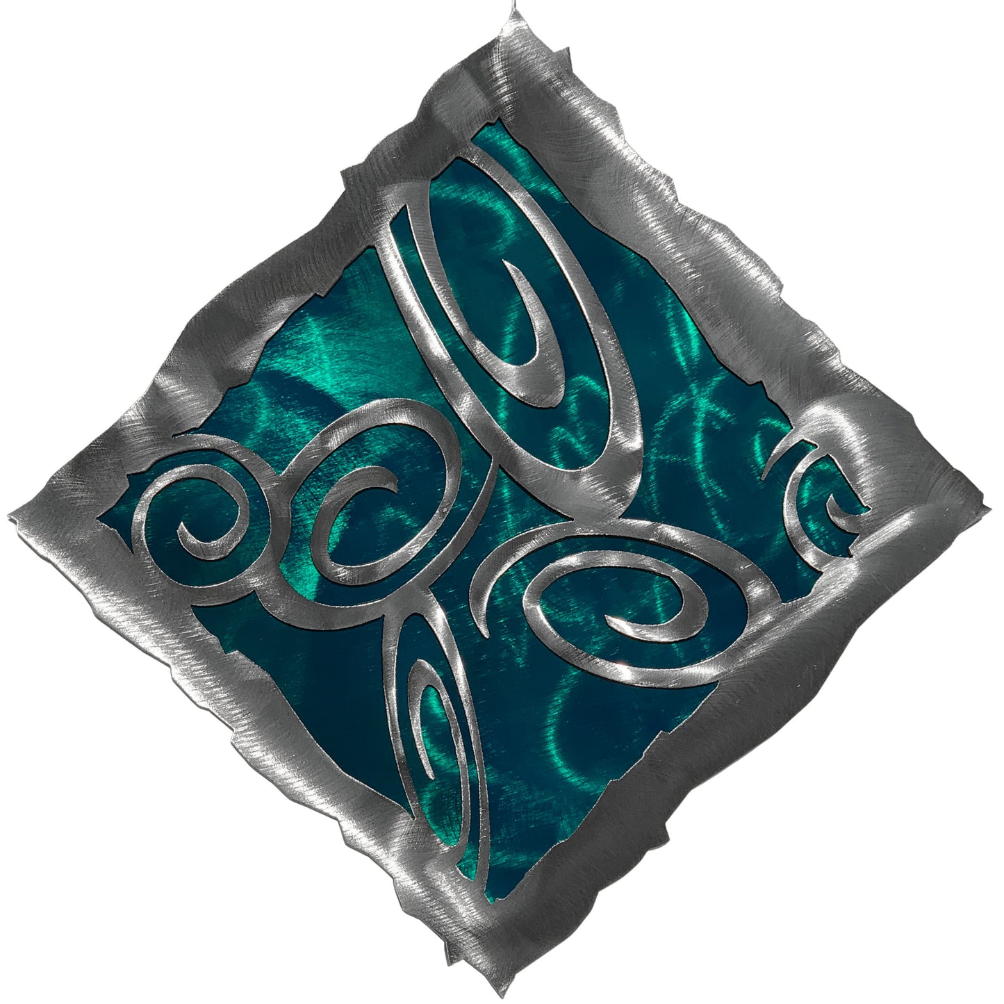 Anonymous 14.25" Dual-Layered Metal Wall Decor