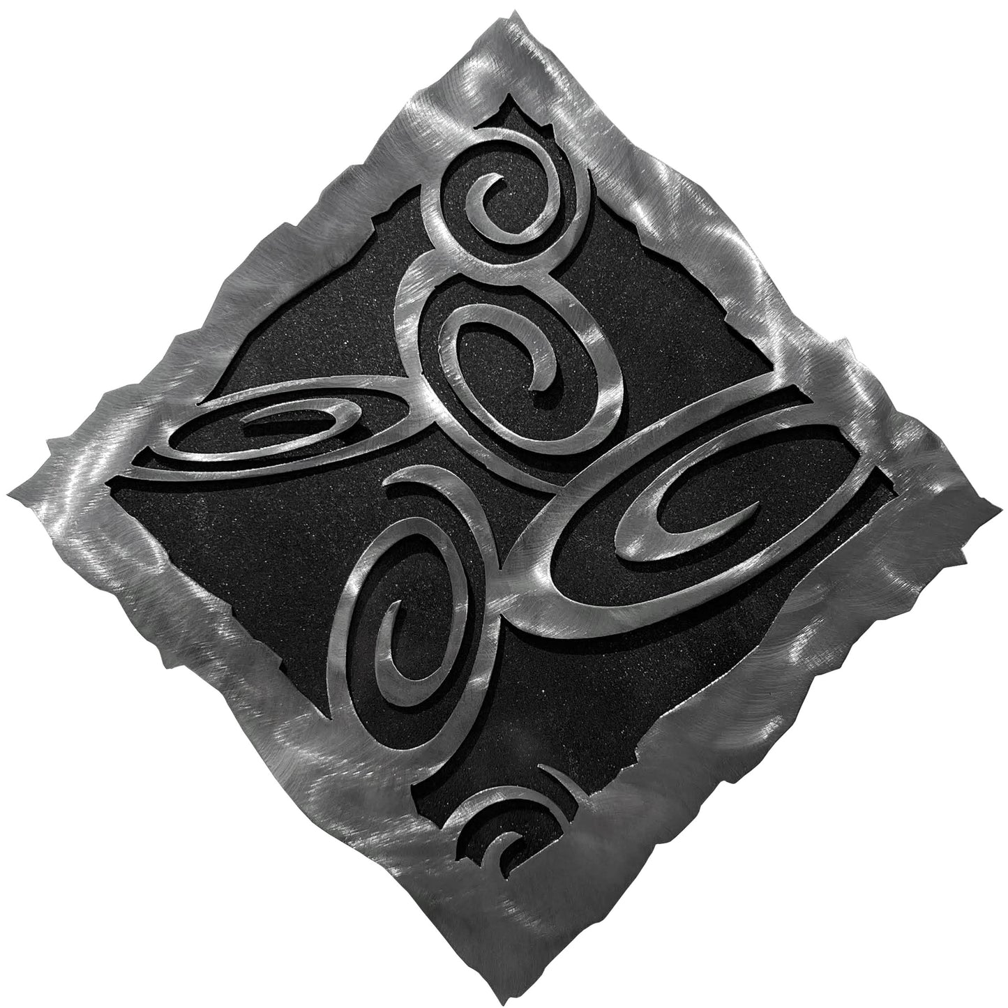 Anonymous 14.25" Dual-Layered Metal Wall Decor