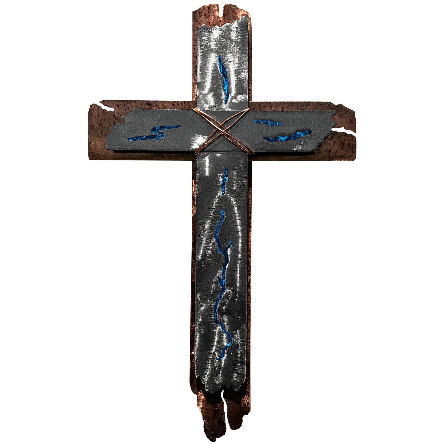 Rustic Elegance Cross Wall Art