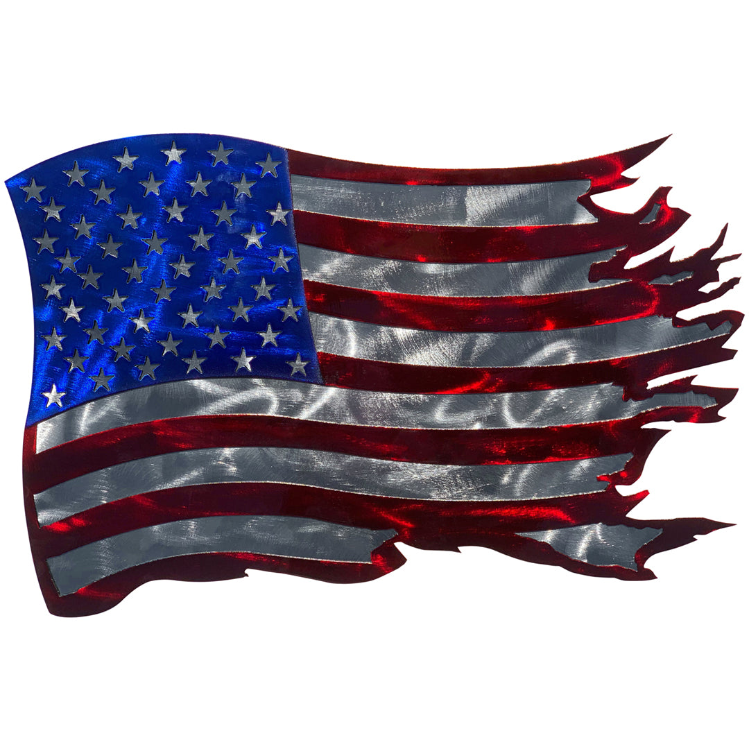 American Flag Metal Wall Art