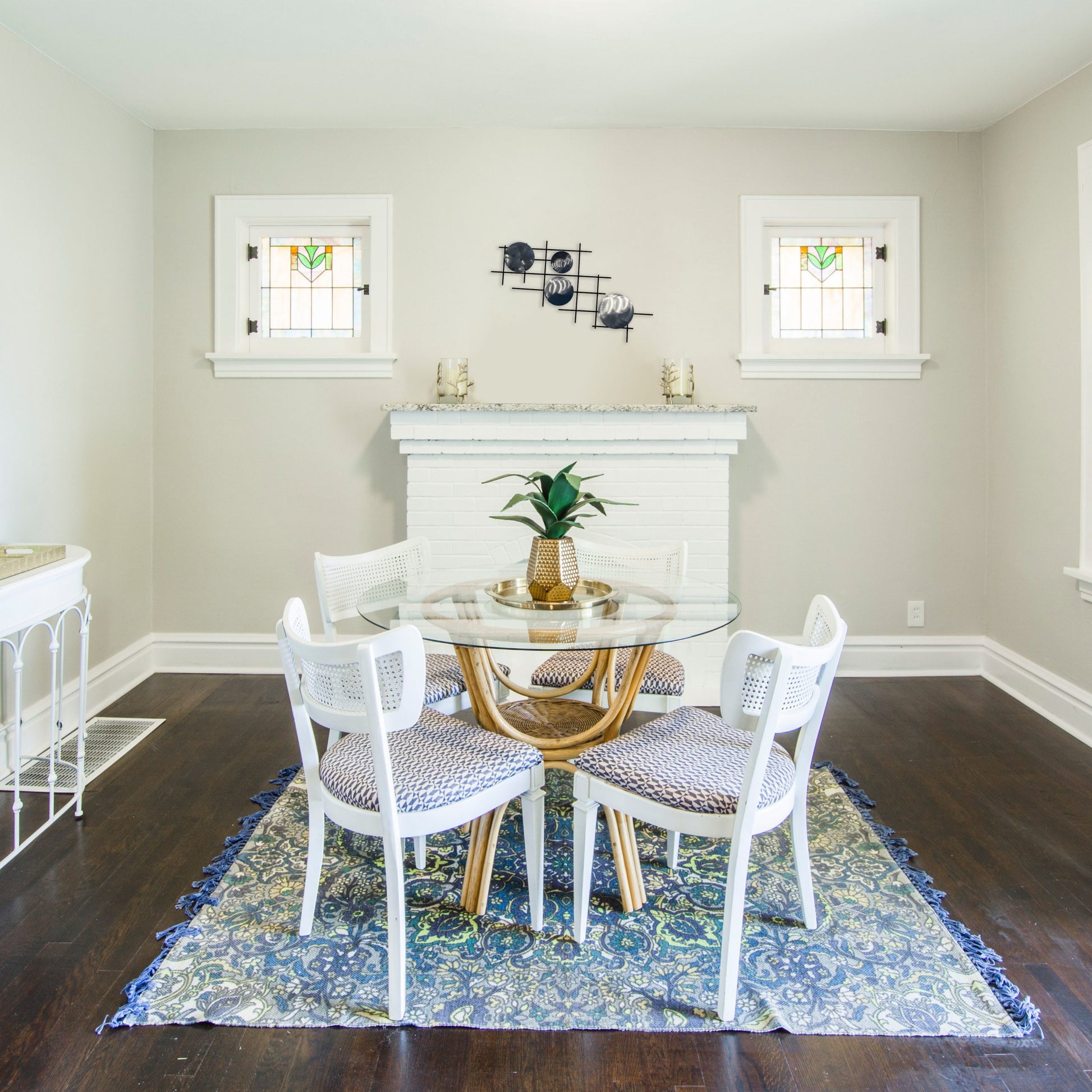 polished-silver-Satellite-Circles-over-Fireplace-scaled